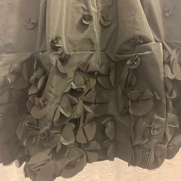 Black taffeta BCBG MAX AZRIA dress - Picture 4 of 6